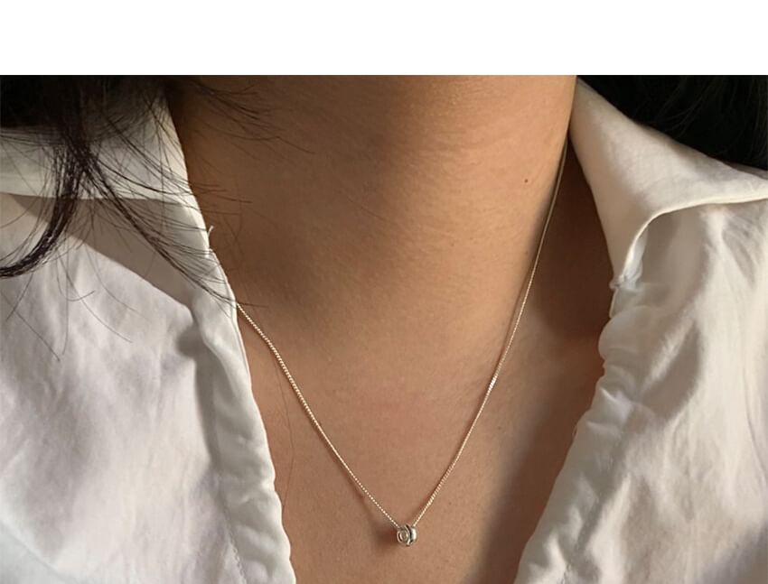 Sterling Bead Silver Pendant Necklace FashionChic