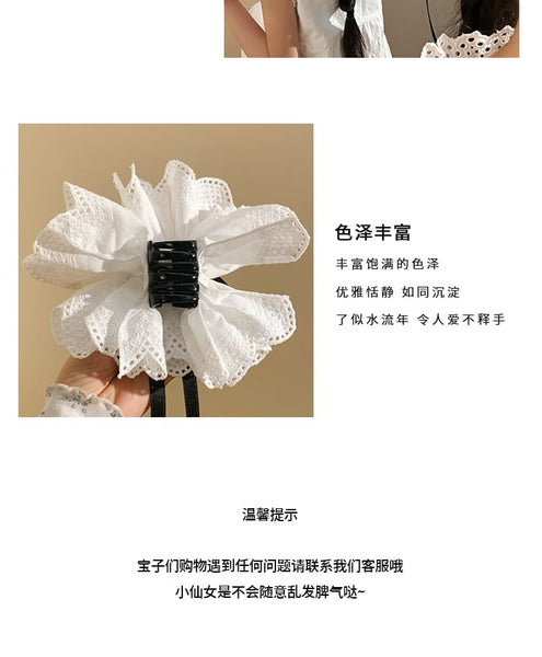 Bow Hair Lace Claw FashionChic