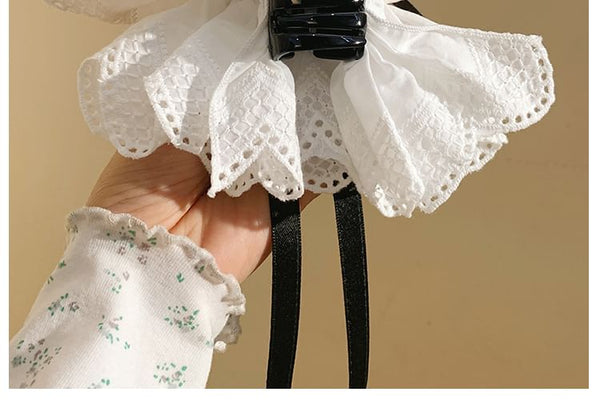 Bow Hair Lace Claw FashionChic