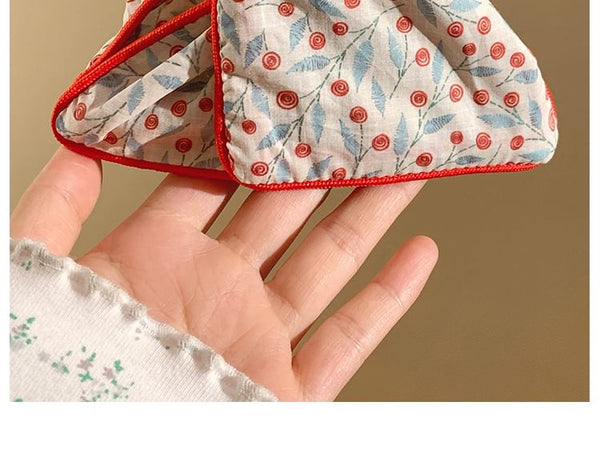 Claw Print Hair Fabric Floral FashionChic