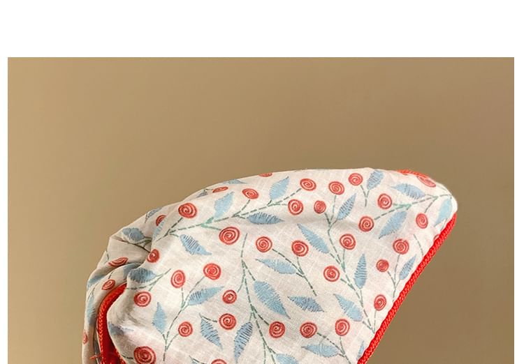 Claw Print Hair Fabric Floral FashionChic