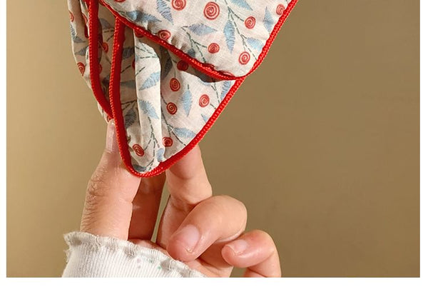 Claw Print Hair Fabric Floral FashionChic