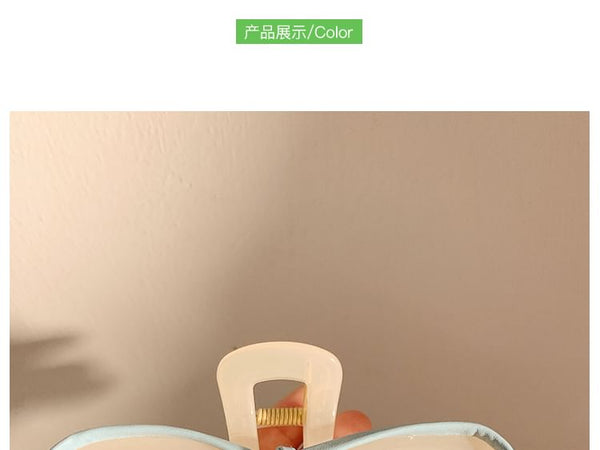 Faux Claw Bow Hair Leather FashionChic