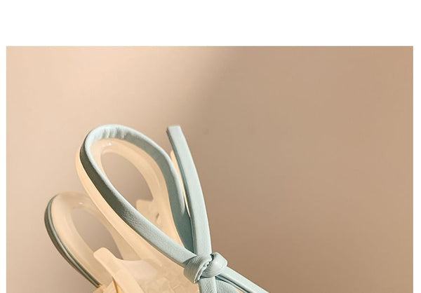 Faux Claw Bow Hair Leather FashionChic