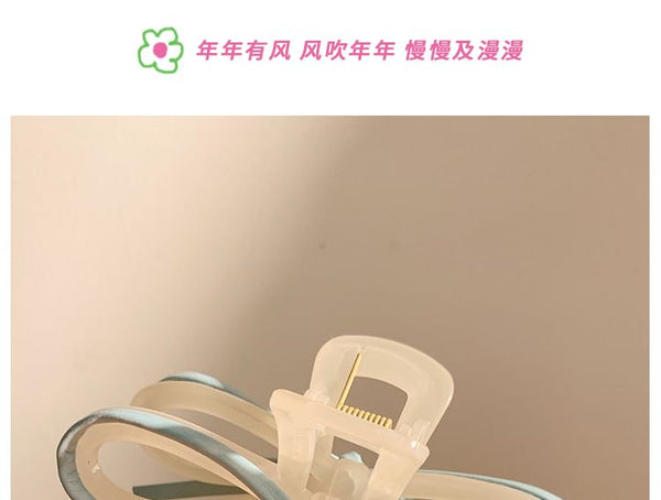 Faux Claw Bow Hair Leather FashionChic