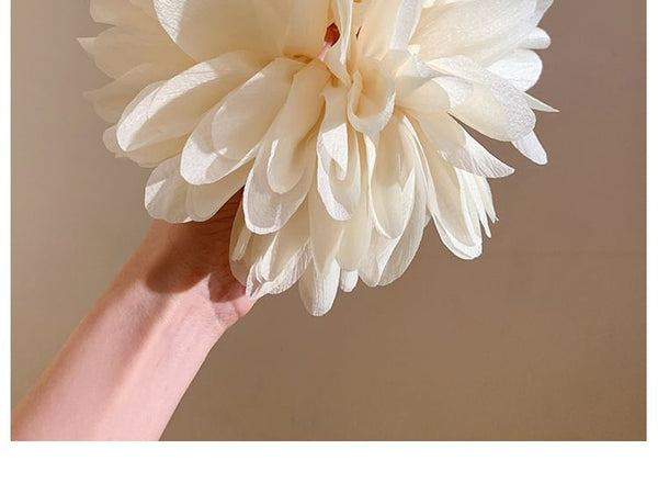 Flower Scrunchie Mesh FashionChic