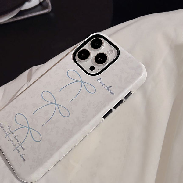 Lace Set Phone Case / Bow Charm FashionChic