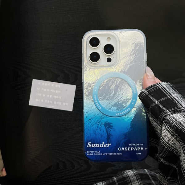 Case Phone Magnetic (Compatible with Gradient MagSafe) FashionChic