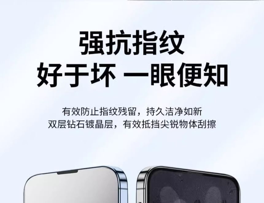 / Tempered Film Protector Privacy Clear 2: Glass Screen of Set FashionChic