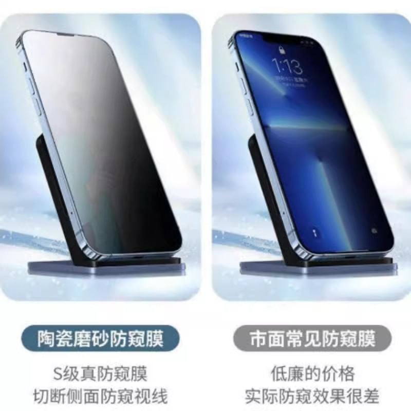 / Tempered Film Protector Privacy Clear 2: Glass Screen of Set FashionChic