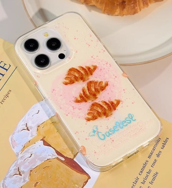 Case Print Croissant iPhone FashionChic