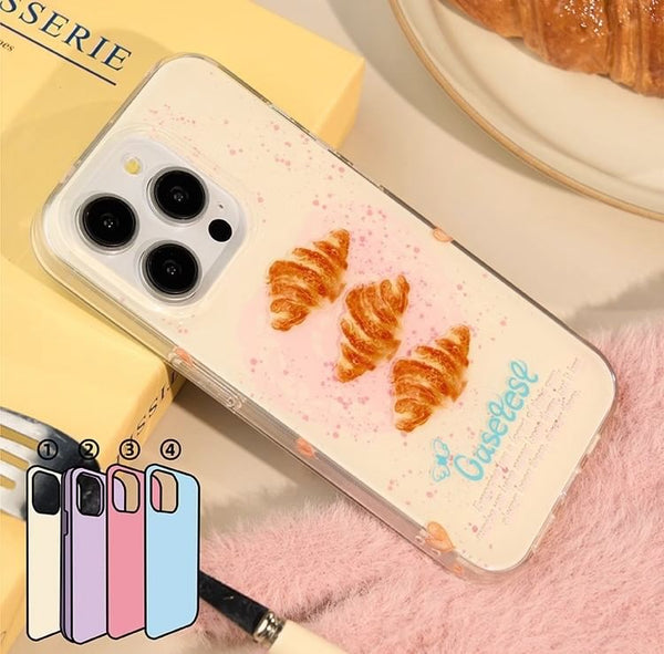 Case Print Croissant iPhone FashionChic