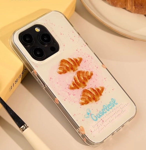 Case Print Croissant iPhone FashionChic