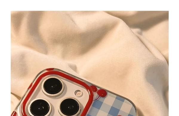 Cherry / Strap Case Print Set iPhone Beaded FashionChic