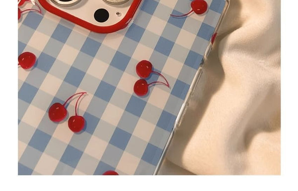 Cherry / Strap Case Print Set iPhone Beaded FashionChic