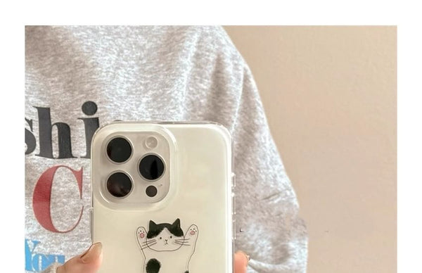 iPhone Cat Print Case FashionChic