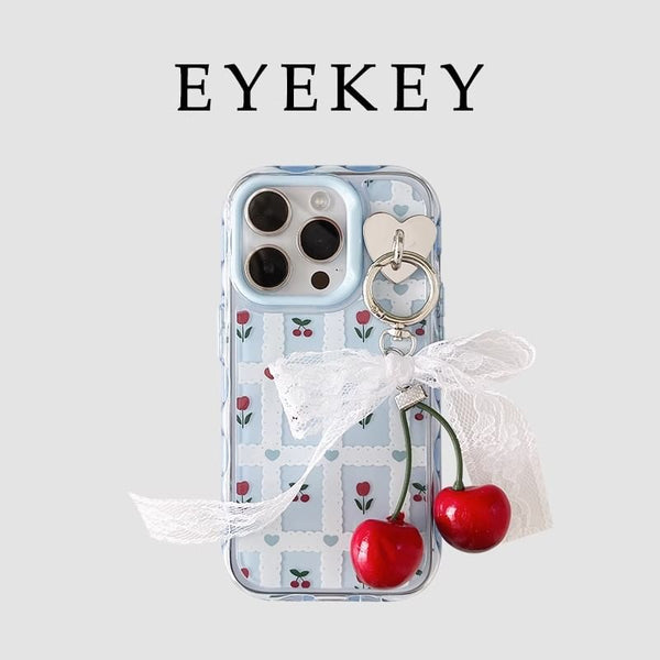 Set iPhone Case Charm / Floral Print FashionChic