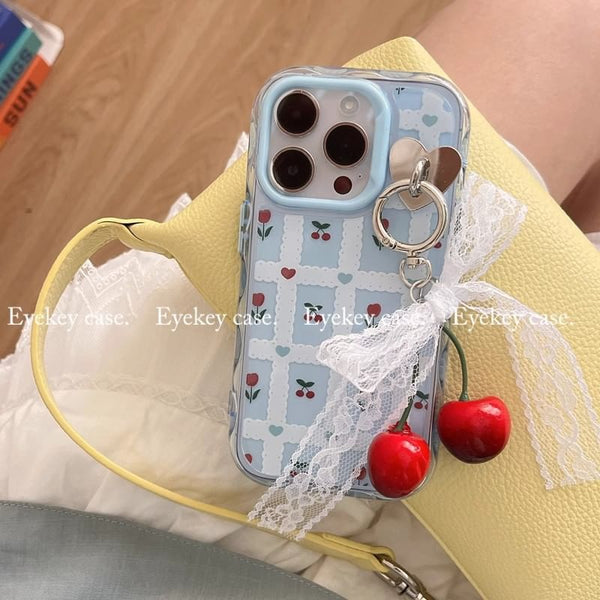 Set iPhone Case Charm / Floral Print FashionChic