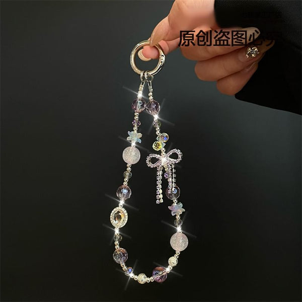 with Pad Phone Bead Lanyard FashionChic