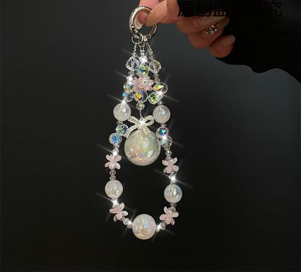 Pearl Pad with Lanyard Phone Faux FashionChic