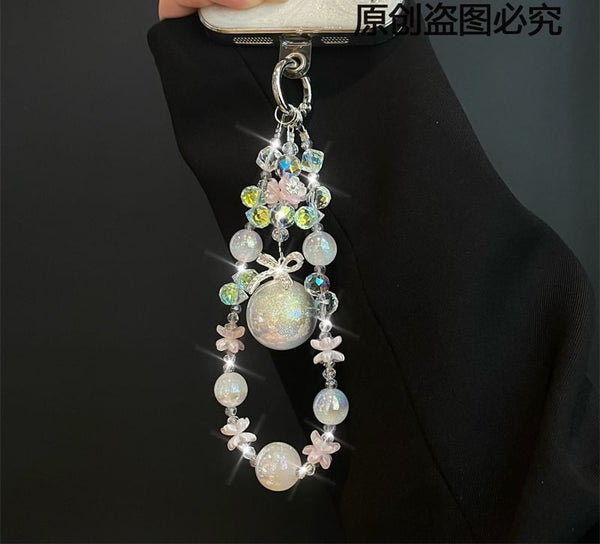 Pearl Pad with Lanyard Phone Faux FashionChic