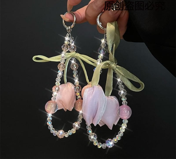 Lanyard Phone Flower Pad with FashionChic