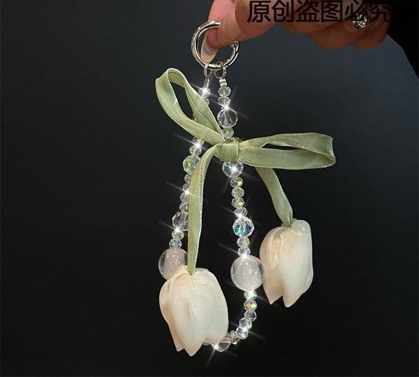 Lanyard Phone Flower Pad with FashionChic