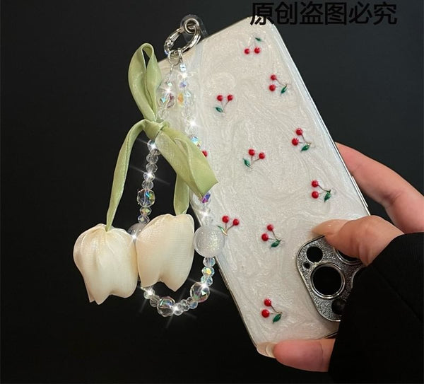 Lanyard Phone Flower Pad with FashionChic