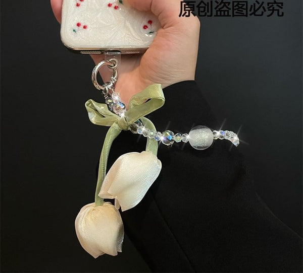 Lanyard Phone Flower Pad with FashionChic