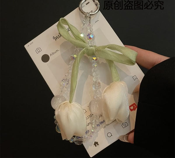 Lanyard Phone Flower Pad with FashionChic