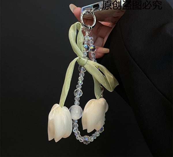 Lanyard Phone Flower Pad with FashionChic