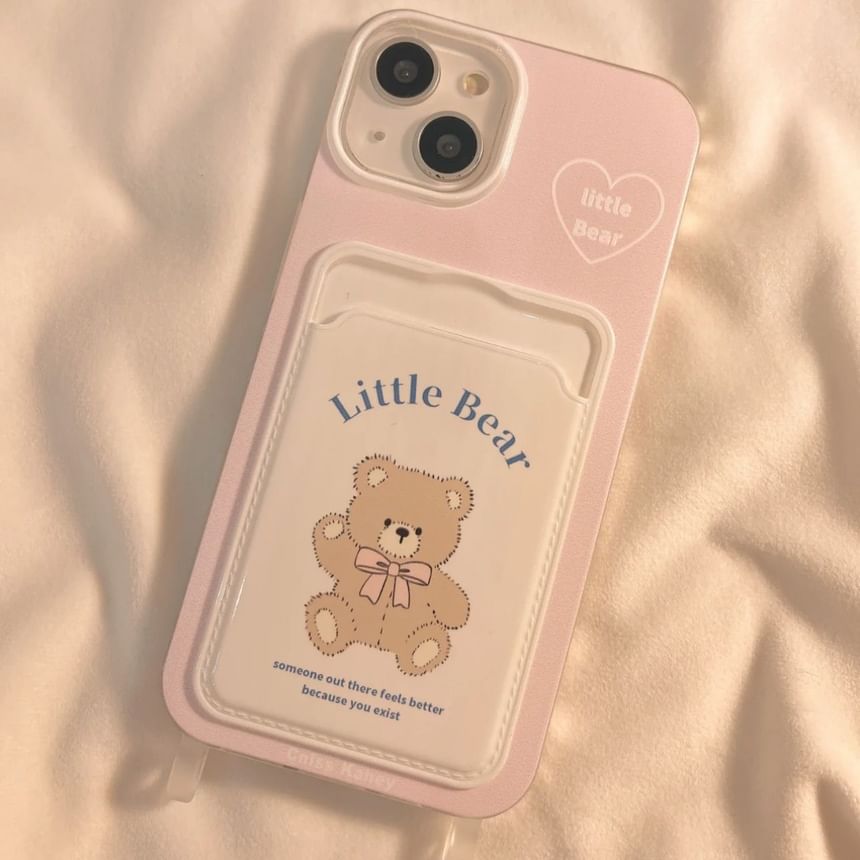 Phone Print Case Bear FashionChic