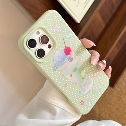 Cream Case Print Phone Ice FashionChic