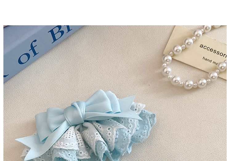 Clip / Lace Bow Hair Set FashionChic
