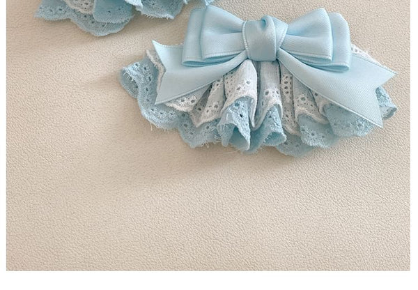 Clip / Lace Bow Hair Set FashionChic