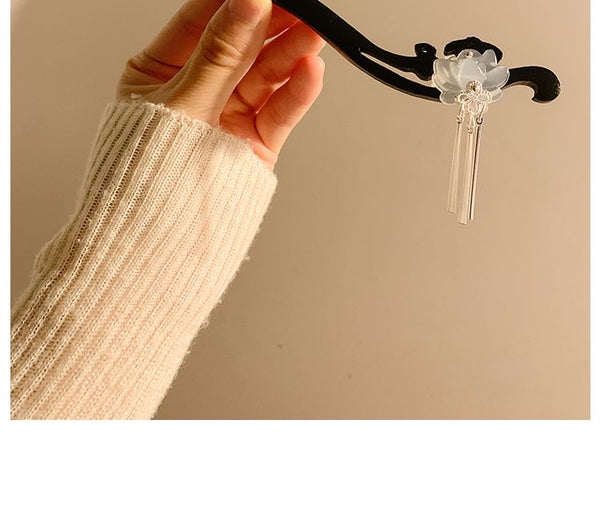 Floral Stick Hair FashionChic