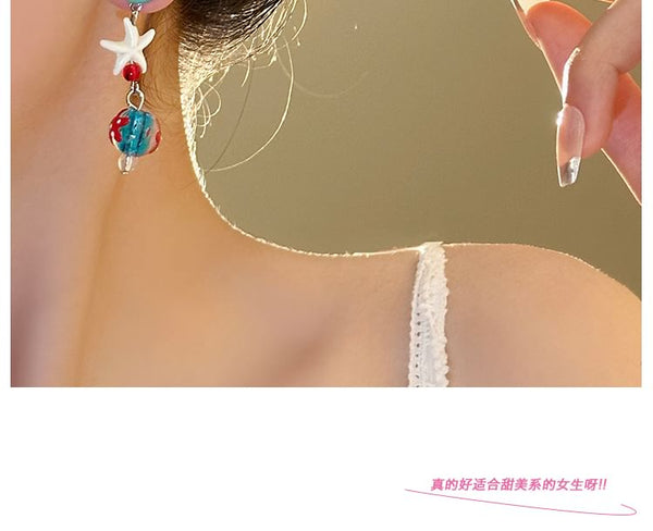 Earring Starfish Dangle FashionChic