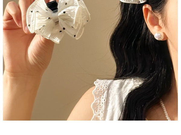 Set Dotted Hair Claw FashionChic