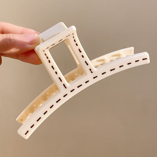 Hair Claw Stitching FashionChic