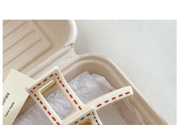 Hair Claw Stitching FashionChic