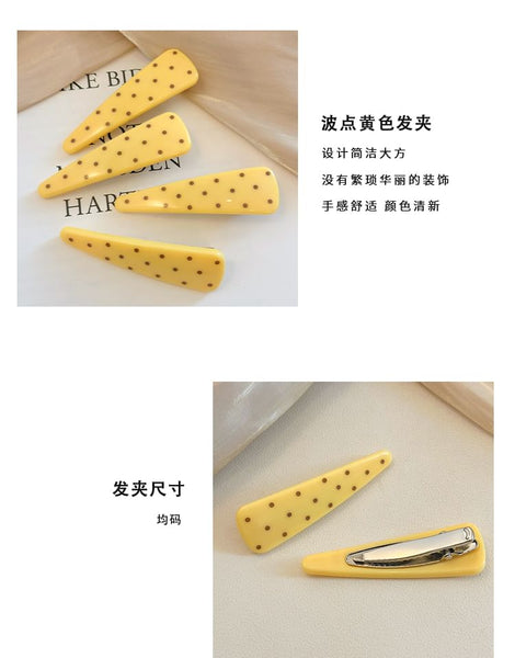 / Set Hair Clip Dotted FashionChic