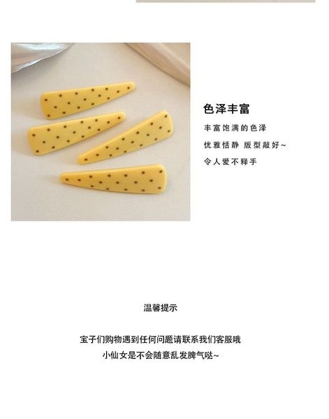 / Set Hair Clip Dotted FashionChic