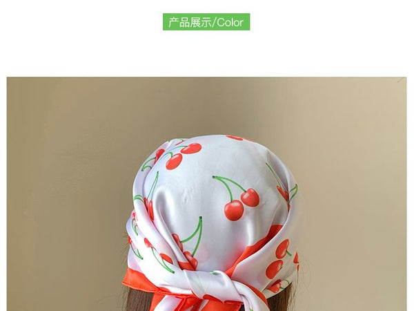 Head Print Band Cherry FashionChic