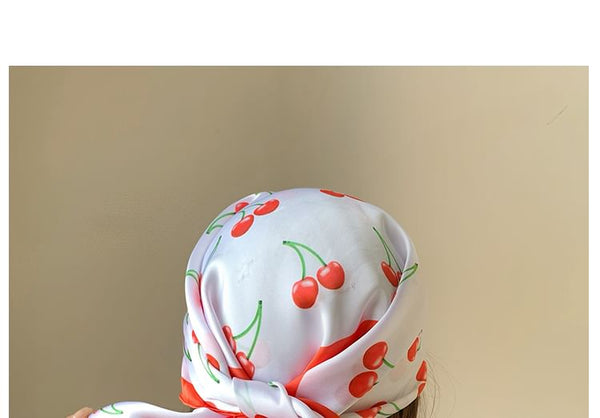 Head Print Band Cherry FashionChic