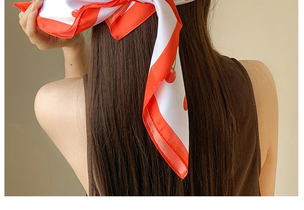 Head Print Band Cherry FashionChic