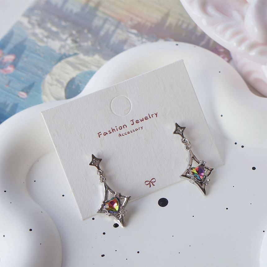 On Gemstone / Dangle Clip Earring FashionChic