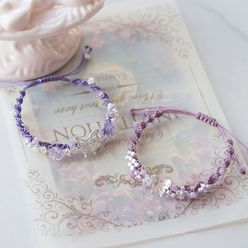 Bracelet Butterfly Rope FashionChic