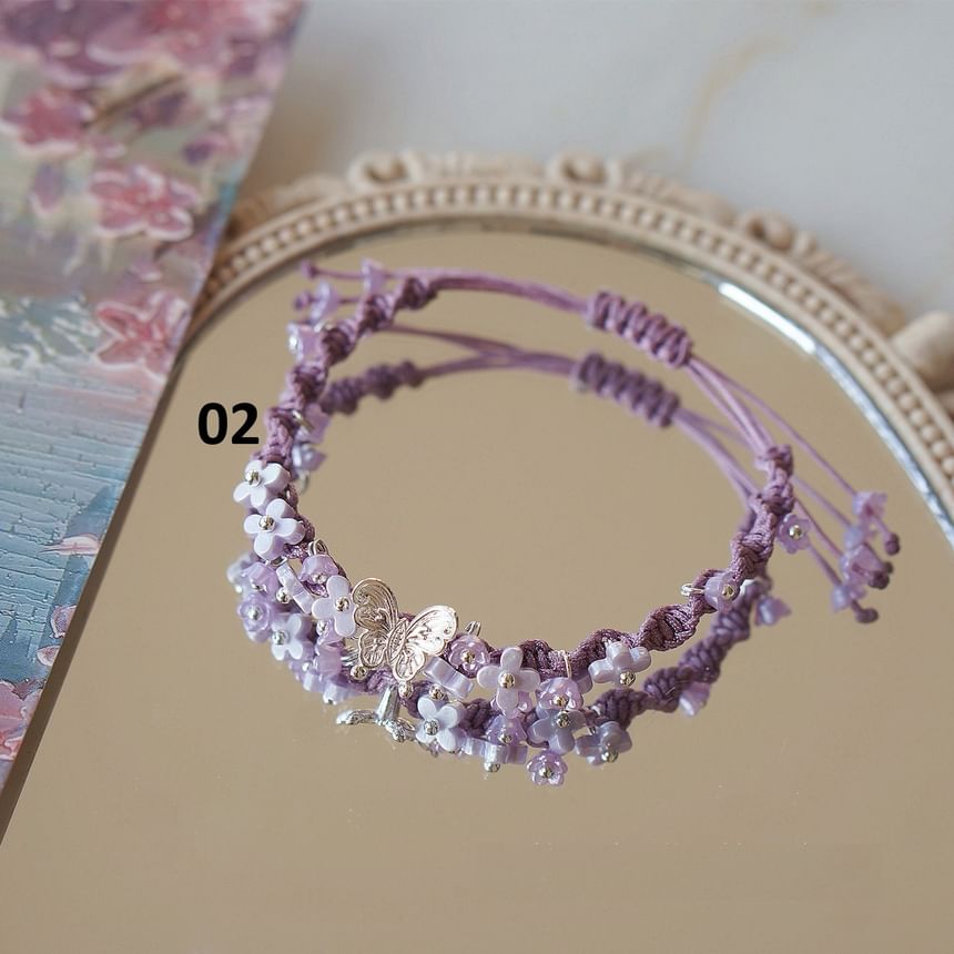 Bracelet Butterfly Rope FashionChic