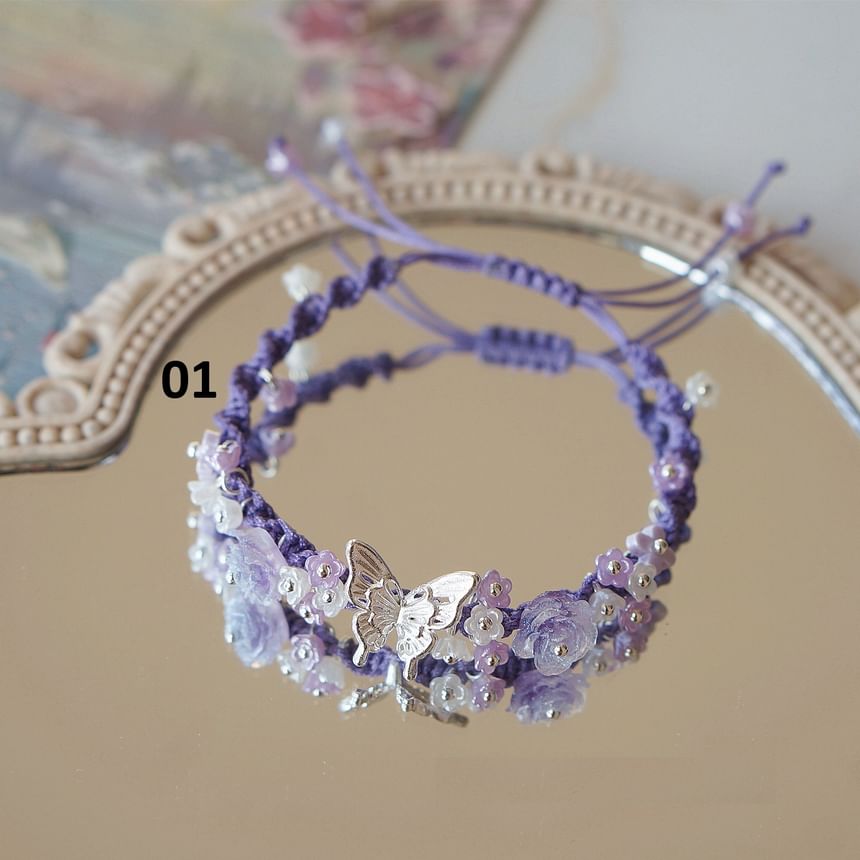 Bracelet Butterfly Rope FashionChic