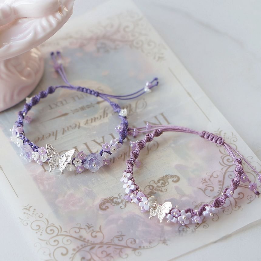 Bracelet Butterfly Rope FashionChic